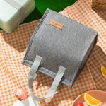 Vertikale Tragetasche, kationische Bento-Warmhaltetasche, Lunchbox-Tasche – Bild 9