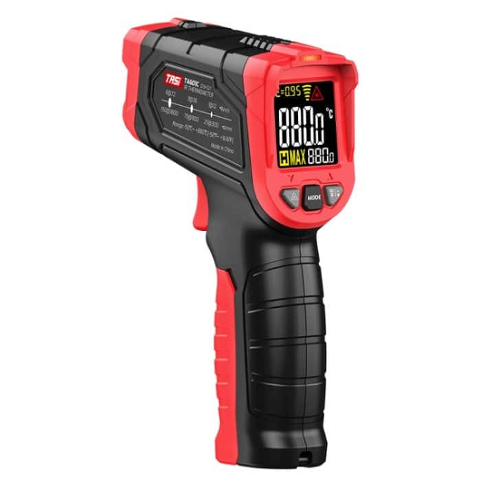 Infrarot-Thermometer, elektronisches Farbbildschirm-Thermometer, TASI TA601B -50-680 Degrees Celsius, TASI TA601C -50-880 Degrees Celsius – Bild 1