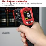 Infrarot-Thermometer, elektronisches Farbbildschirm-Thermometer, TASI TA601B -50-680 Degrees Celsius, TASI TA601C -50-880 Degrees Celsius – Bild 7