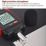 TASI TA650A Dezibel-Detektor, Hauslautstärke-Tester, Lärmmessgerät – Bild 5