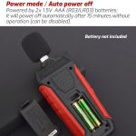 TASI TA650A Dezibel-Detektor, Hauslautstärke-Tester, Lärmmessgerät – Bild 7