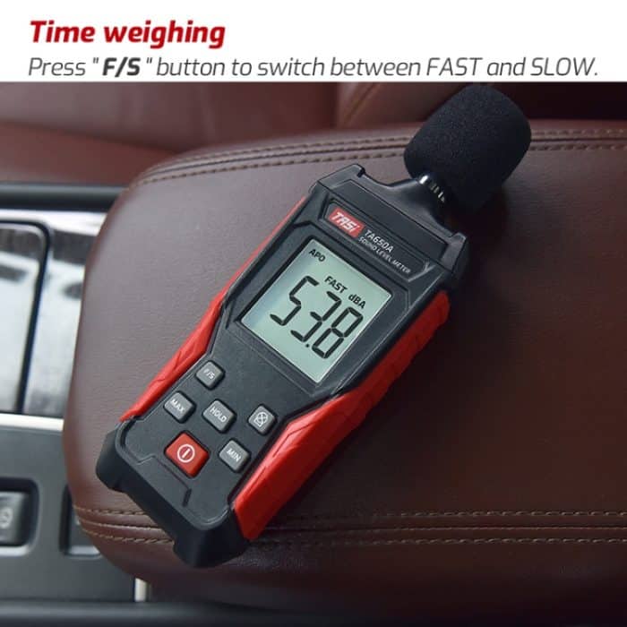 TASI TA650A Dezibel-Detektor, Hauslautstärke-Tester, Lärmmessgerät – Bild 8