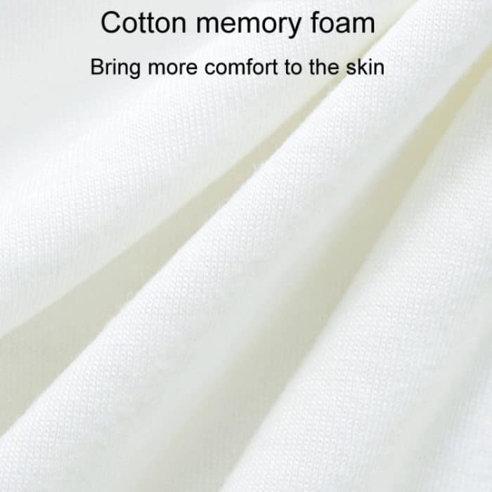 Gestricktes U-förmiges Memory-Schaum-Kissen aus Baumwolle, tragbares Reise-Nackenpflegekissen – Bild 4