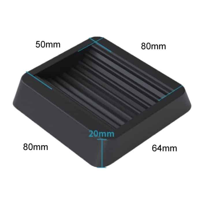 Computer-Riemenscheiben-Drehstuhl, fester rutschfester Fußpolsterhalter, 042, 068, 069, 071 – Bild 8