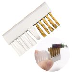 Nagellack-Maschinenschleifer-Reinigungsbürste, Maniküre-Bohrer, Stahldrahtbürste