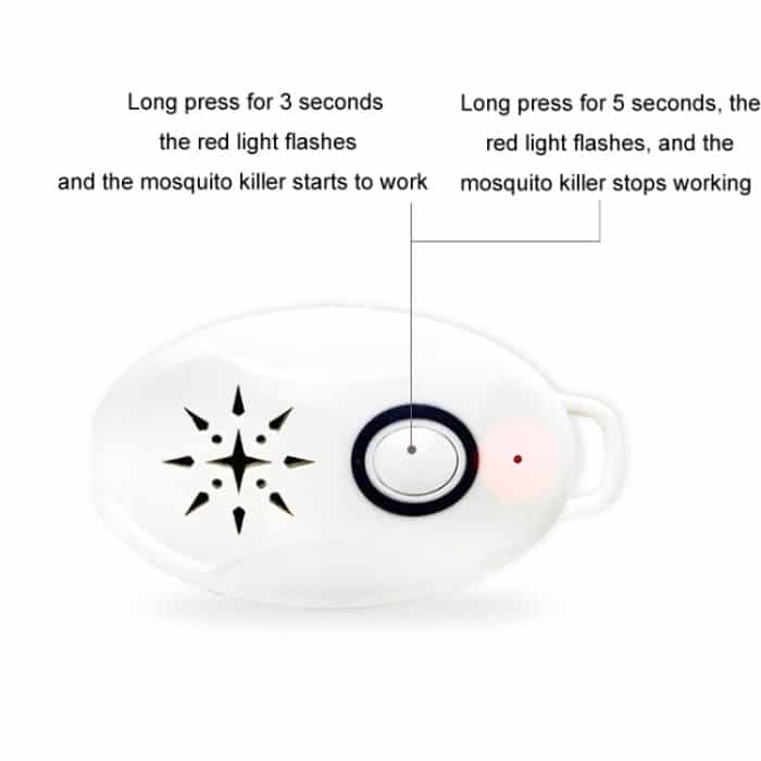 Mini-USB-wiederaufladbarer Fliegenvertreiber, tragbares mobiles Mückenschutzgerät für den Außenbereich – Bild 5