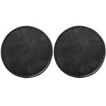 2 teile/satz Auto Wildleder Anti-Slip Wasser Untersetzer Auto Innen Dekoration