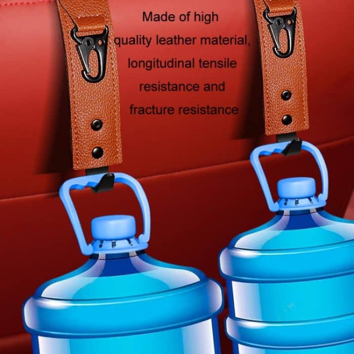 Multifunktionaler Aufbewahrungshaken aus Metall für die Autositzlehne – Bild 8