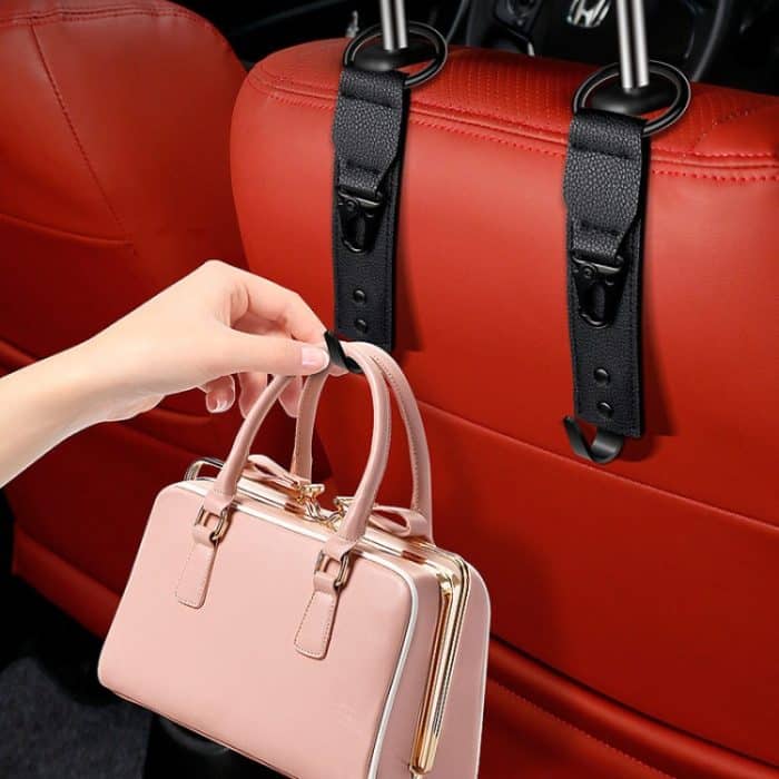 Multifunktionaler Aufbewahrungshaken aus Metall für die Autositzlehne – Bild 9