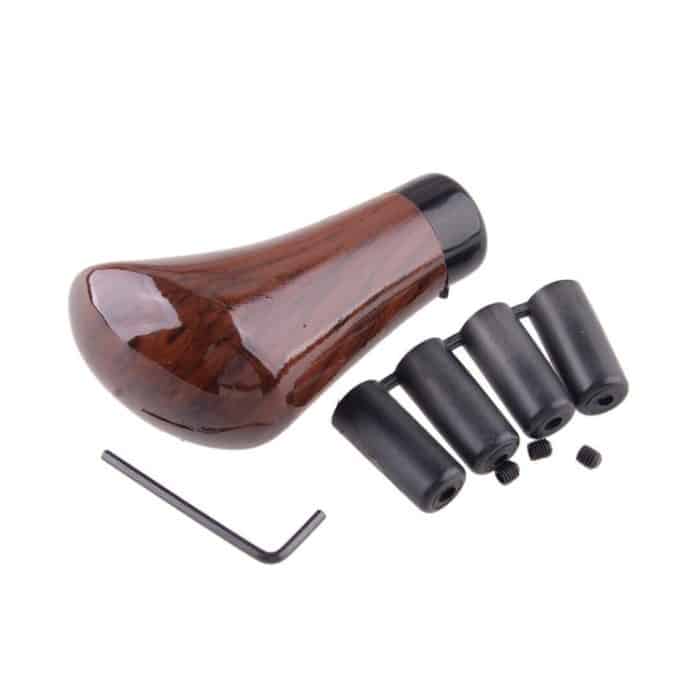 Walnuss-Auto-Schalthebelgriff-Getriebekopf – Bild 2