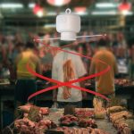 Feinkost-Fliegenfang-Deckenventilator, Catering, Restaurant, Fliegenschutzgerät, USB Plug-in Version – Bild 2