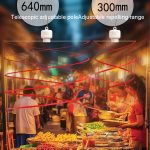 Feinkost-Fliegenfang-Deckenventilator, Catering, Restaurant, Fliegenschutzgerät, USB Plug-in Version – Bild 7