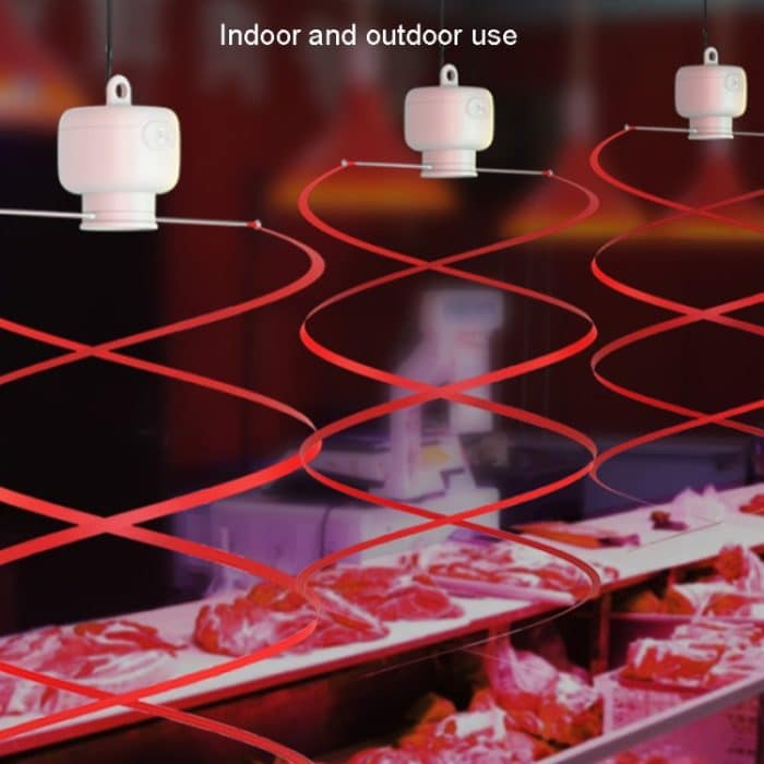 Feinkost-Fliegenfang-Deckenventilator, Catering, Restaurant, Fliegenschutzgerät, USB Plug-in Version – Bild 8