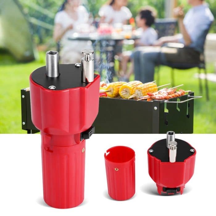 Outdoor-Picknick-Grill-Drehmotor-Grillmotor-Halterungszubehör, Battery Powered – Bild 4