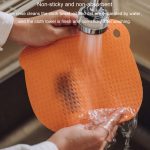 Holzzellstoff, Baumwolllappen, Küche, saugfähige, spurlose Reinigungstücher, ölfreie Schwammtücher, Color Random – Bild 5