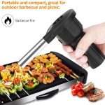 5V DC Grillgebläse Outdoor-Grillzubehör mit USB-Kabel, Grill Blower – Bild 4