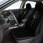 Auto Universal bedruckter Sitzschutz Automobildekorationszubehör, Gold Moon – Bild 5