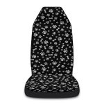 Auto Universal bedruckter Sitzschutz Automobildekorationszubehör, Footprint And Bone – Bild 2
