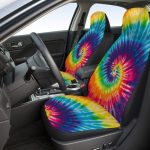 Auto Universal bedruckter Sitzschutz Automobildekorationszubehör, Coloful Swirls – Bild 5