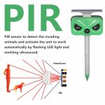 Solar-Tiervertreiber für den Außenbereich, multifunktionaler Vogel-/Katzen-/Rattenvertreiber – Bild 3