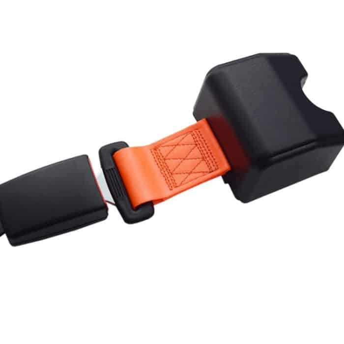 Automatisch einziehbarer Zweipunkt-Sicherheitsgurt für Gabelstapler, Orange, Orange+SQ17 Wire Base – Bild 4
