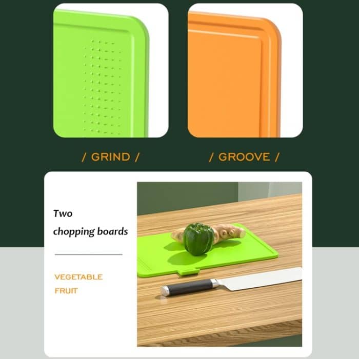 UV-Desinfektions-Trocknungsmesser-Essstäbchen-Aufbewahrungshalter, With  Cutting Board White, With Cutting Board Green – Bild 6