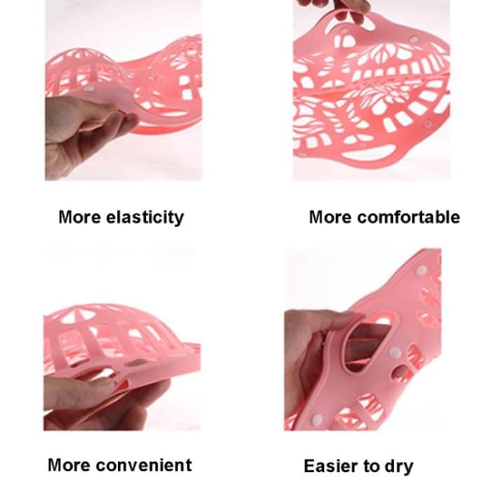 Unterwäsche-BH-Waschbeutel, Waschmaschinen-Schutzbeutel, Anti-Deformations-Silikon-Unterwäsche-Wäschebeutel – Bild 6