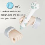 Katzenklaue USB-Aufladung Niedertemperatur-3D-Druckstift Kinder DIY Graffiti 3D-Malstift – Bild 4