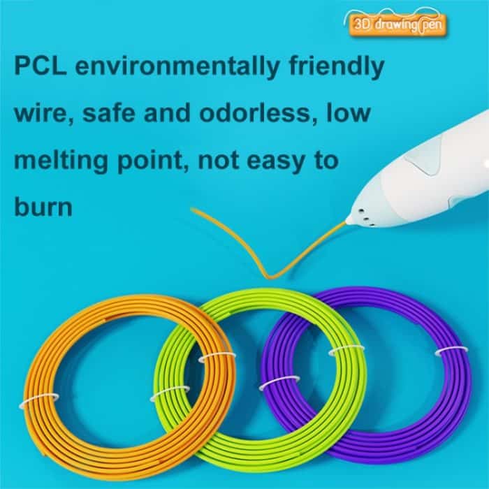 Katzenklaue USB-Aufladung Niedertemperatur-3D-Druckstift Kinder DIY Graffiti 3D-Malstift – Bild 5