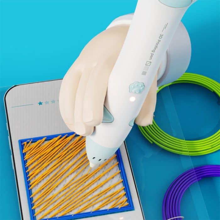 Katzenklaue USB-Aufladung Niedertemperatur-3D-Druckstift Kinder DIY Graffiti 3D-Malstift – Bild 9