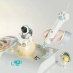 Katzenklaue USB-Aufladung Niedertemperatur-3D-Druckstift Kinder DIY Graffiti 3D-Malstift – Bild 10