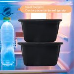 Silikon-Eisgitterformen, Eisaufbewahrungsbox mit Deckel, With Lid 1.5L (Black), With Lid 1.5L (Blue) – Bild 8