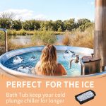 Silikon-Eisgitterformen, Eisaufbewahrungsbox mit Deckel, With Lid 1.5L (Black), With Lid 1.5L (Blue) – Bild 9