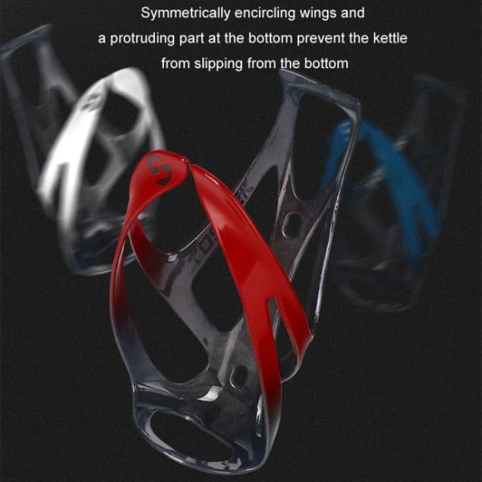 TOSEEK Outdoor Cycling Carbonfaser-Flaschenhalter für offenes Wasser, Black Matt, Black Glossy, White Glossy, Red Glossy, Blue Glossy, Orange Glossy – Bild 6