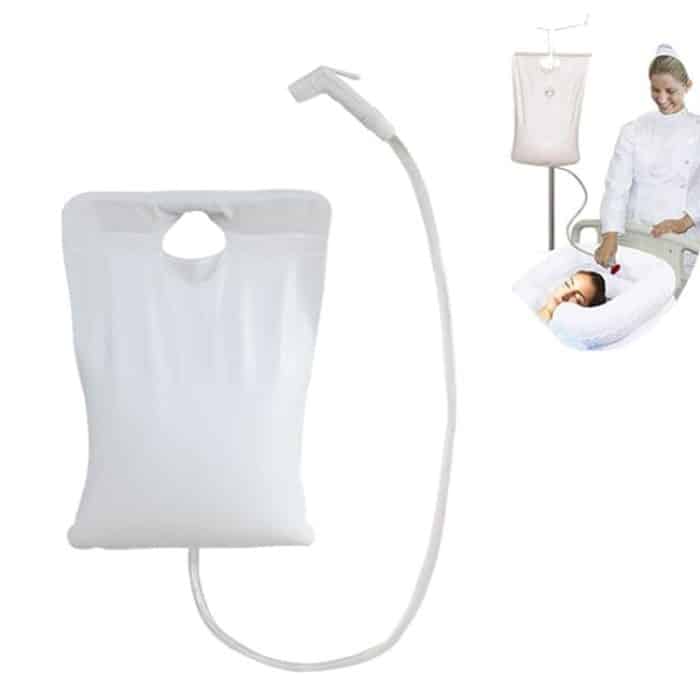 TBD0604808001A.jpg 10L Outdoor Camping Tragbarer faltbarer Badewasserbeutel aus PVC – Bild 1