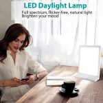 SAD Weißes Rauschen Phototherapie Lampe Smart Emotionale Nachtlicht Musik Dekompression Therapie Licht, With Type-C Line+US Plug, With Type-C Line+UK Plug, With Type-C Line+EU Plug, With Type-C Line+AU Plug, With Type-C Line – Bild 11