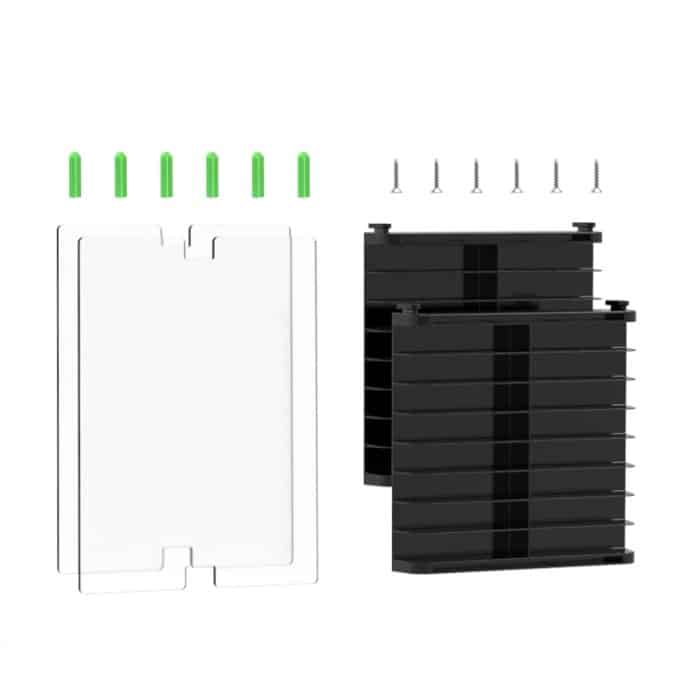 Spielkarten-CD-Festplatten-Aufbewahrungshalterung, wandmontierte Aufbewahrungs-CD-Hülle, 32 sheets – Bild 3