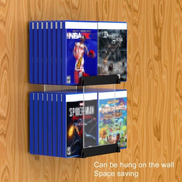 Spielkarten-CD-Festplatten-Aufbewahrungshalterung, wandmontierte Aufbewahrungs-CD-Hülle, 32 sheets – Bild 7