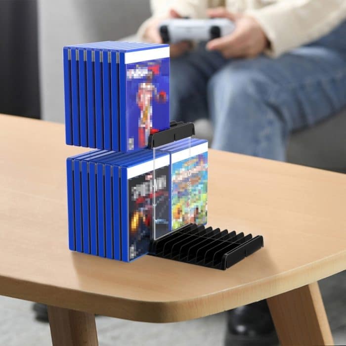 Spielkarten-CD-Festplatten-Aufbewahrungshalterung, wandmontierte Aufbewahrungs-CD-Hülle, 32 sheets – Bild 8