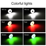 2 stücke 23mm Motorrad Eagle Eye Licht Reverse Rückspiegel Scheinwerfer – Bild 5