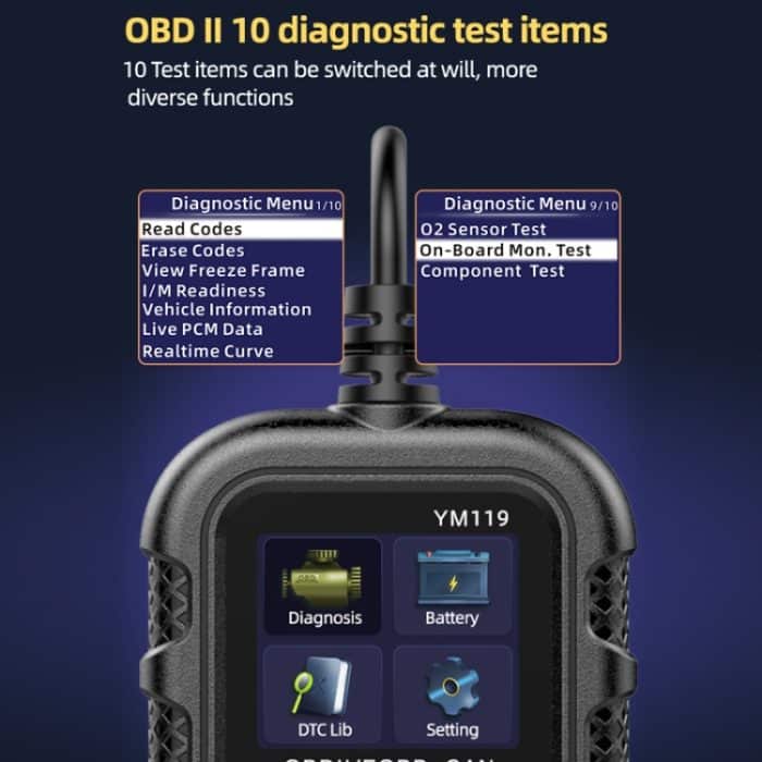 Automotor-Fehlercode-Erkennung, Batteriedetektor – Bild 4