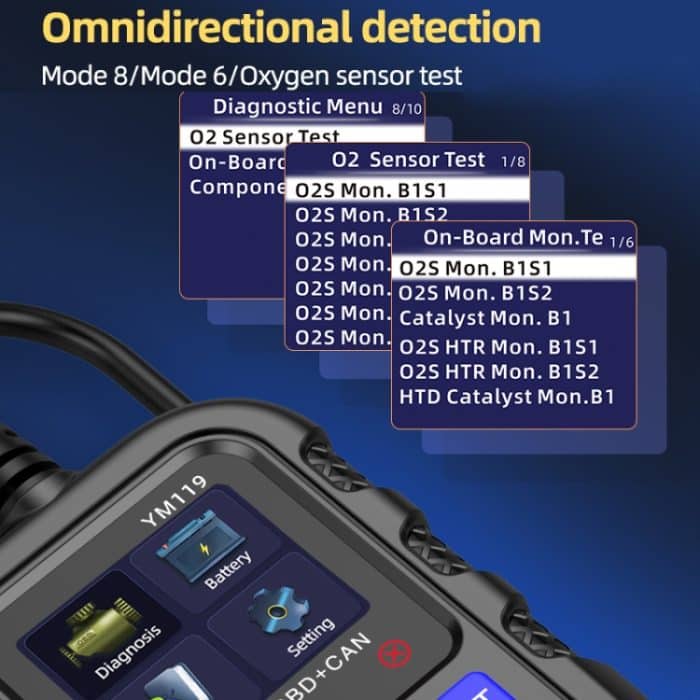 Automotor-Fehlercode-Erkennung, Batteriedetektor – Bild 9
