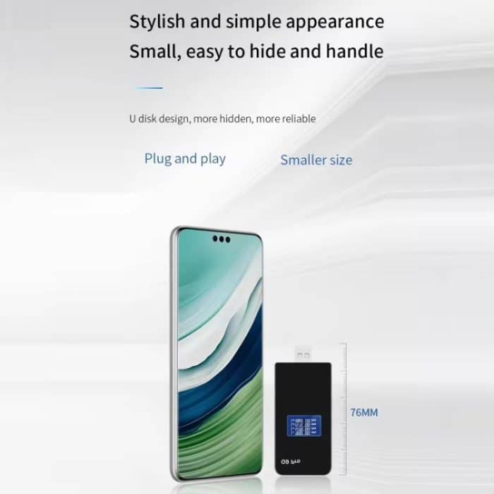 Tragbarer USB-Auto-GPS-Signalerkennungsblocker – Bild 3