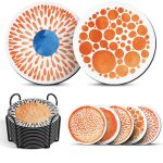 Wärmeisolierende Untersetzer, verbrühungshemmende, hochtemperaturbeständige Tischmatte, A, B, C, D, E, F – Bild 3