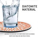 Wärmeisolierende Untersetzer, verbrühungshemmende, hochtemperaturbeständige Tischmatte, A, B, C, D, E, F – Bild 5