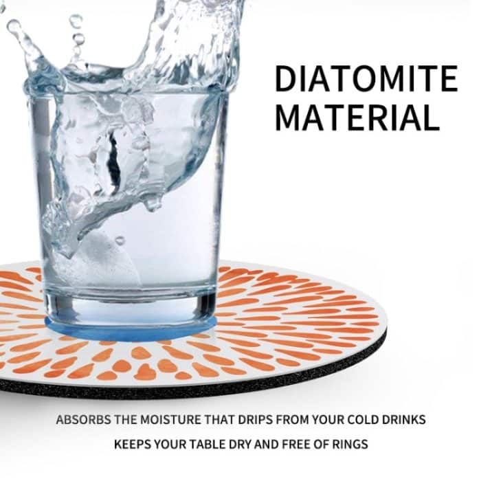 Wärmeisolierende Untersetzer, verbrühungshemmende, hochtemperaturbeständige Tischmatte, A, B, C, D, E, F – Bild 5