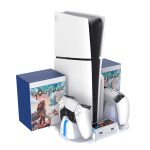 PGTECH GP-521 für Sony PS5 Slim Handle Ladestation Host-Kühlregal mit Disc-Rack, GP-521 Black, GP-521 White – Bild 7