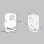 Intelligenter, mit Infrarotsensoren aufzeichnbarer Türklingel-Willkommenslautsprecher mit Sprachaufforderung, N911P – Bild 2