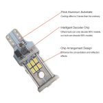 2 Stück Kfz-LED-Rückfahrscheinwerfer dekodieren Induktions-Breitspannungs-Bremslichter – Bild 4