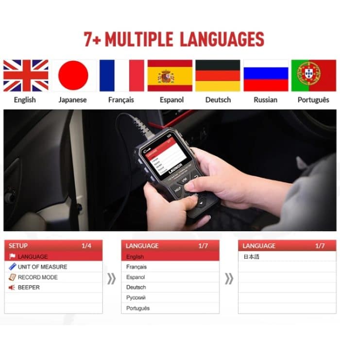 Starten Sie Creader CR529 OBD2-Automotor-Fehlertester-Codescanner – Bild 6